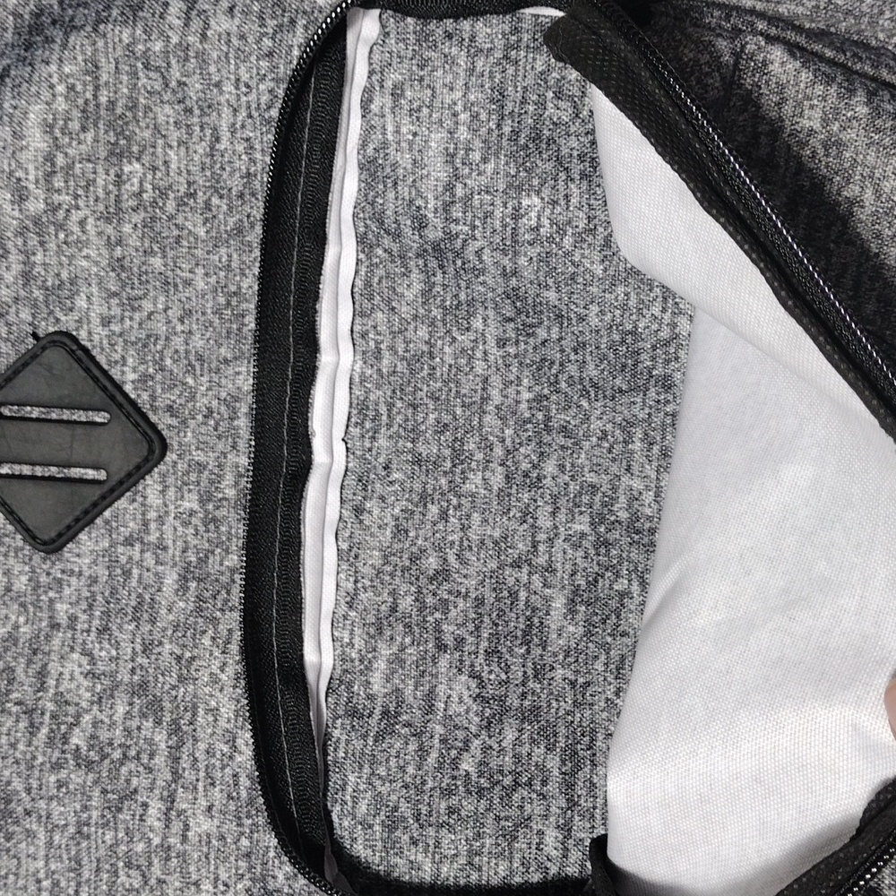 Euc Adidas Gray Drawstring Bag - image 5